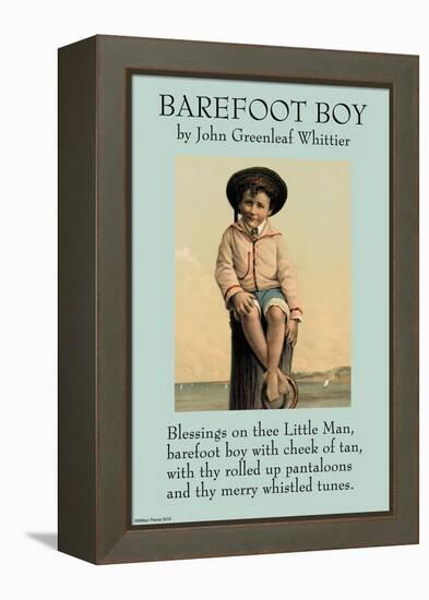 Barefoot Boy-null-Framed Stretched Canvas