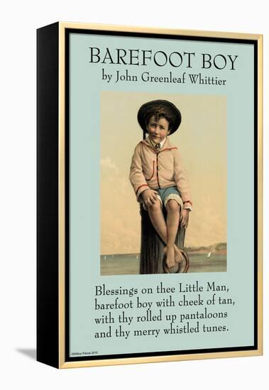 Barefoot Boy-null-Framed Stretched Canvas