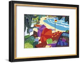 Barefoot Executive-Cindy Wider-Framed Giclee Print