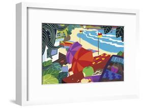 Barefoot Executive-Cindy Wider-Framed Giclee Print