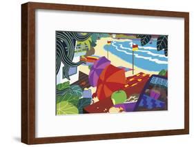 Barefoot Executive-Cindy Wider-Framed Giclee Print