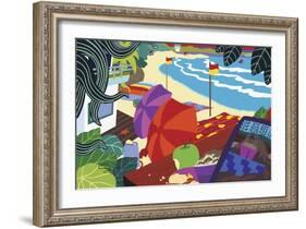 Barefoot Executive-Cindy Wider-Framed Giclee Print