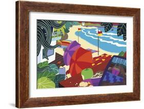Barefoot Executive-Cindy Wider-Framed Giclee Print