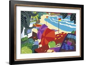 Barefoot Executive-Cindy Wider-Framed Giclee Print