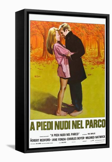 Barefoot in the Park, Italian Movie Poster, 1967-null-Framed Stretched Canvas