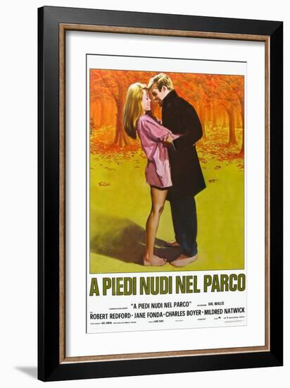 Barefoot in the Park, Italian Movie Poster, 1967-null-Framed Art Print