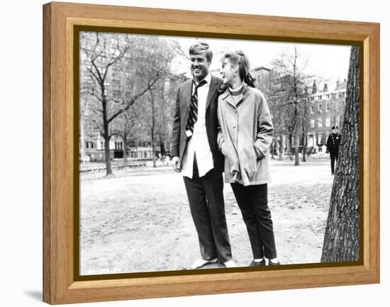 Barefoot in the Park, Robert Redford, Jane Fonda, 1967-null-Framed Stretched Canvas