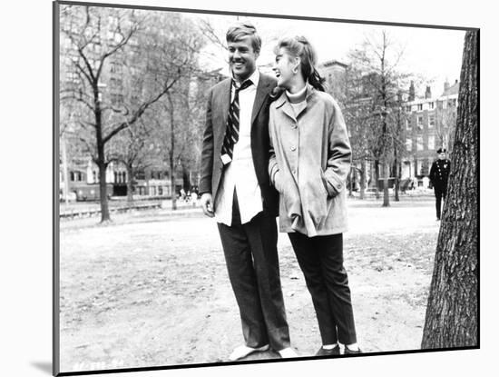 Barefoot in the Park, Robert Redford, Jane Fonda, 1967-null-Mounted Photo