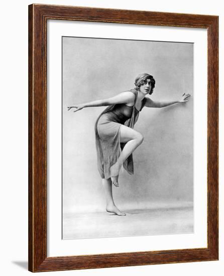 Barefooted Dancing after the Greek Style, 19th Century-null-Framed Giclee Print