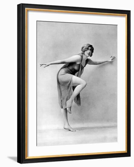 Barefooted Dancing after the Greek Style, 19th Century-null-Framed Giclee Print