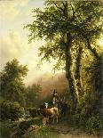 Forest Scene-Barend Cornelis Koekkoek-Art Print