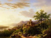 View over Heidelberg, 1837-Barend Cornelis Koekkoek-Giclee Print