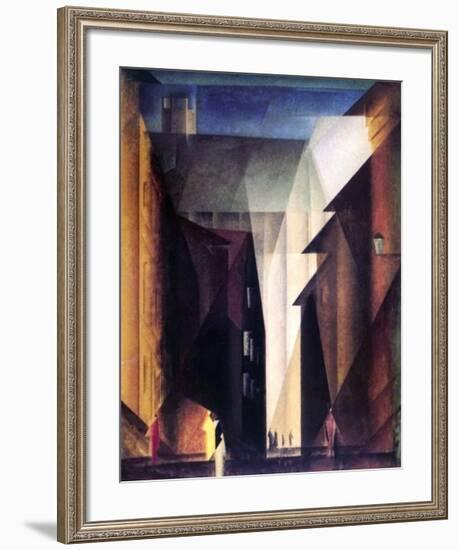 Barfusserkirche , 1924-Lyonel Feininger-Framed Art Print