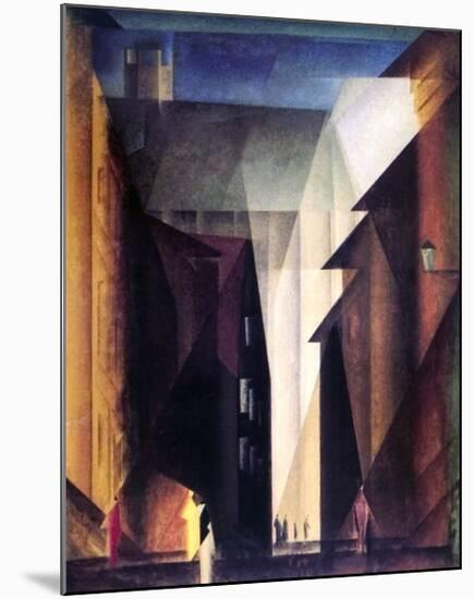 Barfusserkirche , 1924-Lyonel Feininger-Mounted Art Print
