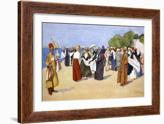 Bargain Hunting', 1908-Lance Thackeray-Framed Giclee Print