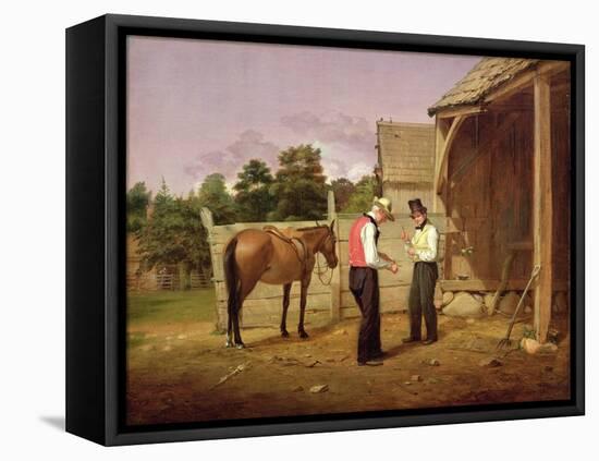 Bargaining for a Horse, 1835-William Sidney Mount-Framed Premier Image Canvas