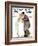 "Bargaining with Antique Dealer" Saturday Evening Post Cover, May 19,1934-Norman Rockwell-Framed Giclee Print