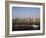 Barge and Port, Hamburg, Germany, Europe-Hans Peter Merten-Framed Photographic Print