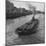 Barge "Castlenock", the "Guinness Navy", Sailing Down River Liffey with Hogsheads of Guinness Stout-David Scherman-Mounted Photographic Print