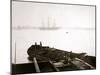 Barge Loaded with Freight, Rotterdam, 1898-James Batkin-Mounted Photographic Print