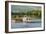 Barge on the River 2-Jai Johnson-Framed Giclee Print