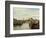 Barge on the Seine at Bougival, 1871-Camille Pissarro-Framed Giclee Print