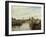 Barge on the Seine at Bougival, 1871-Camille Pissarro-Framed Giclee Print