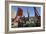 Barge Passing Through St Katherines Lock, London-Peter Thompson-Framed Photographic Print