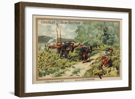 Barge-null-Framed Giclee Print