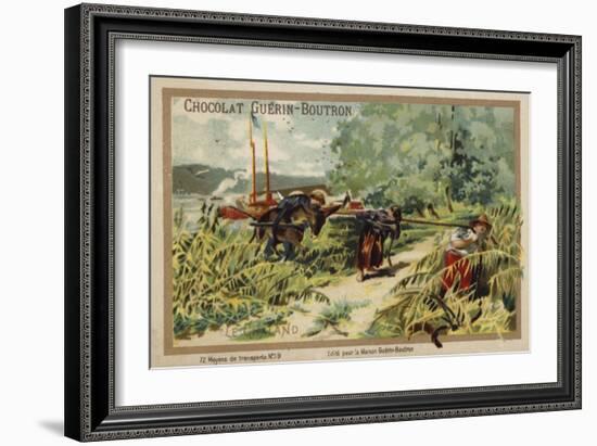 Barge-null-Framed Giclee Print