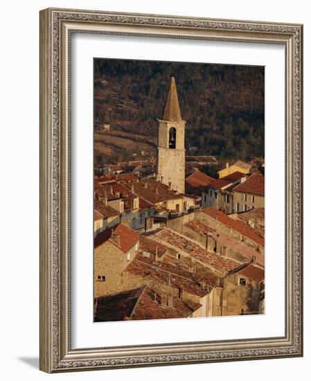 Bargemon, Provence, France, Europe-John Miller-Framed Photographic Print