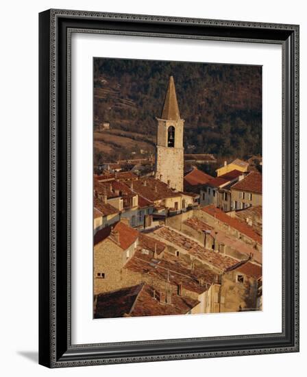 Bargemon, Provence, France, Europe-John Miller-Framed Photographic Print