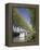 Barges on the Canal Du Midi, UNESCO World Heritage Site, in Spring, Languedoc-Roussillon, France, E-David Clapp-Framed Premier Image Canvas