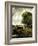 Barges Passing a Lock on the Stour-John Constable-Framed Giclee Print