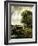 Barges Passing a Lock on the Stour-John Constable-Framed Giclee Print