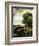 Barges Passing a Lock on the Stour-John Constable-Framed Giclee Print