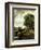 Barges Passing a Lock on the Stour-John Constable-Framed Giclee Print