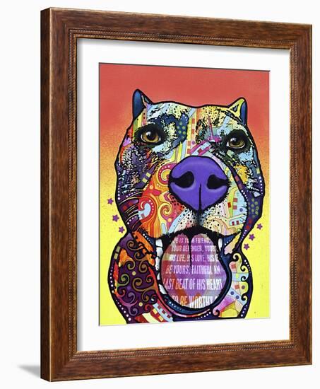 Bark Don’t Bite-Dean Russo-Framed Giclee Print