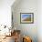 Barley against Blue Sky, East Himalayas, Tibet, China-Keren Su-Framed Photographic Print displayed on a wall