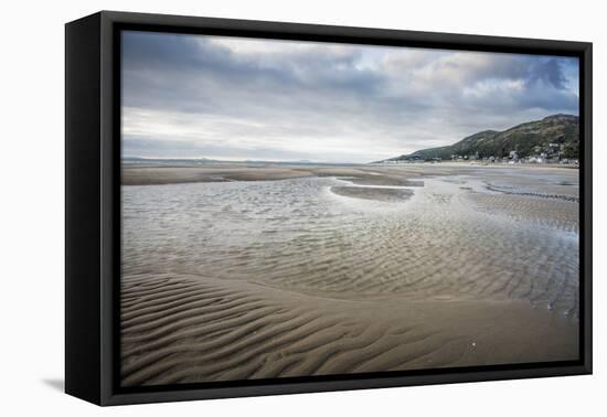 Barmouth Beach, Barmouth, Gwynedd, North Wales, Wales, United Kingdom, Europe-Janette Hill-Framed Premier Image Canvas