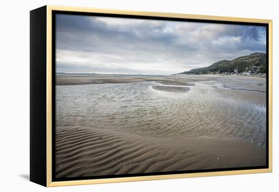 Barmouth Beach, Barmouth, Gwynedd, North Wales, Wales, United Kingdom, Europe-Janette Hill-Framed Premier Image Canvas