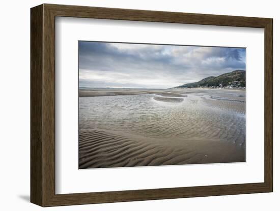 Barmouth Beach, Barmouth, Gwynedd, North Wales, Wales, United Kingdom, Europe-Janette Hill-Framed Photographic Print