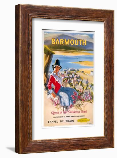 Barmouth, Queen of the Cambrian Coast-null-Framed Art Print