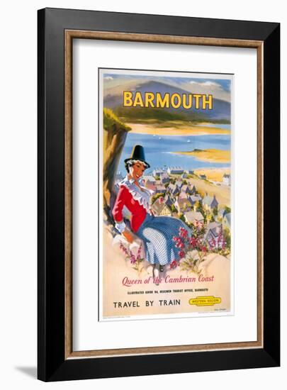 Barmouth, Queen of the Cambrian Coast-null-Framed Art Print