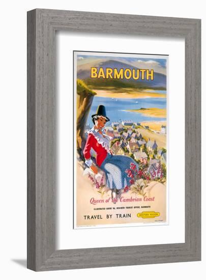 Barmouth, Queen of the Cambrian Coast-null-Framed Art Print