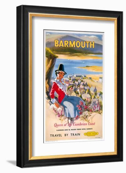 Barmouth, Queen of the Cambrian Coast-null-Framed Art Print