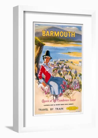 Barmouth, Queen of the Cambrian Coast-null-Framed Art Print