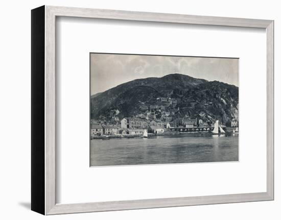 'Barmouth - View from the Mawddach, Showing Heights', 1895-Unknown-Framed Photographic Print