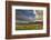 Barn Along Indian Creek and the Whitefish Range, Eureka, Montana-Chuck Haney-Framed Premium Photographic Print