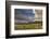 Barn Along Indian Creek and the Whitefish Range, Eureka, Montana-Chuck Haney-Framed Premium Photographic Print